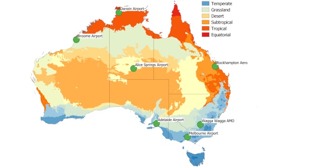 One Minute TMY Data Australia